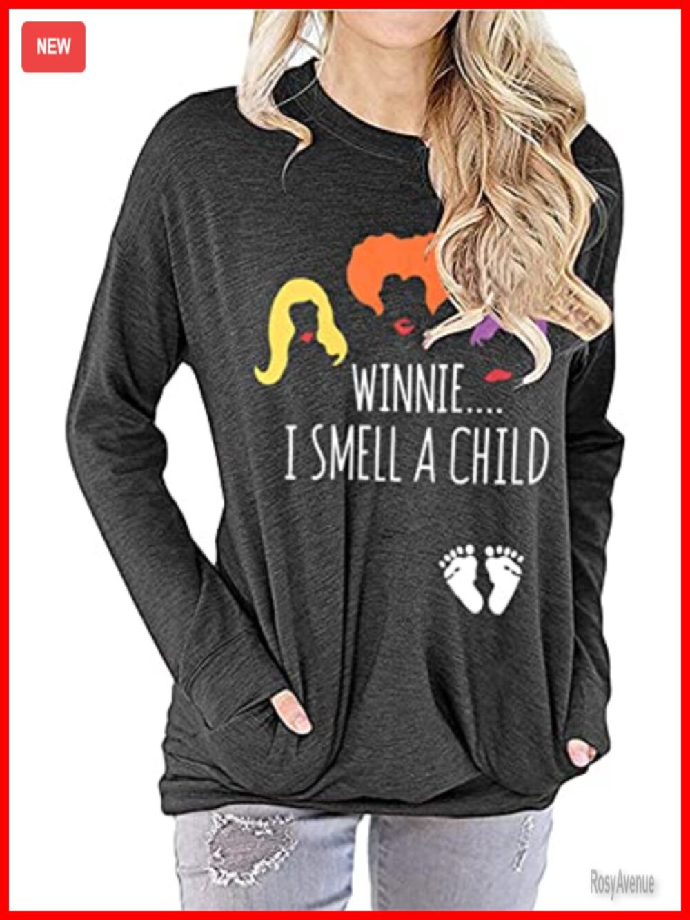 Maternity Halloween Pregnancy Raglan Long Sleeve Tee Leopard Print